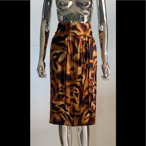 “HOST PICK” Vintage Escada Silk Skirt
